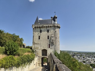 Sentinelle de pierre à la Forteresse royale de Chinon