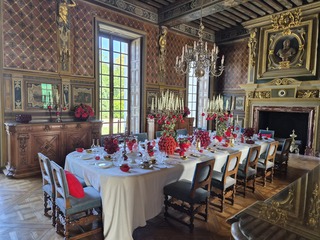 Salle à manger du Château de Cheverny