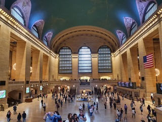 Grand central terminal, une gare de trains historique à NY